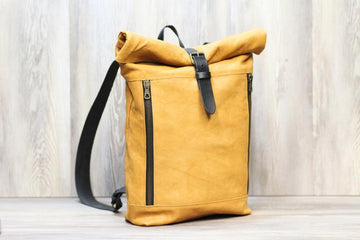 Purslane Women Leather Backpack